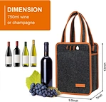 Bottle Wine Tote Bag